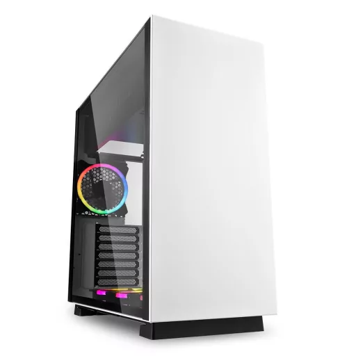 Sharkoon Pure Steel RGB Midi Tower Fehér
