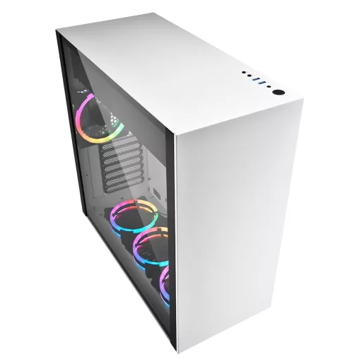 Sharkoon Pure Steel RGB Midi Tower Fehér