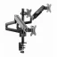 Gembird MA-DA3-01 asztali TV konzol 68,6 cm (27") Fekete