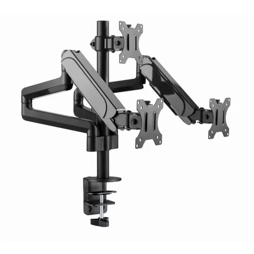 Gembird MA-DA3-01 asztali TV konzol 68,6 cm (27") Fekete