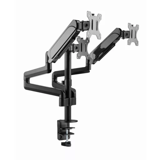 Gembird MA-DA3-01 asztali TV konzol 68,6 cm (27") Fekete