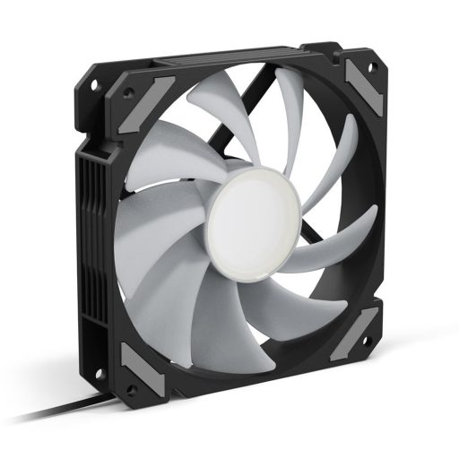 Sharkoon SHARK Mirror PWM RGB 12 cm Fekete 1 db