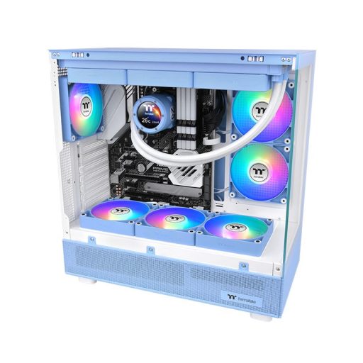 Thermaltake Fan Hydrangea Blue CT120 12 cm Kék, Fehér 2 db