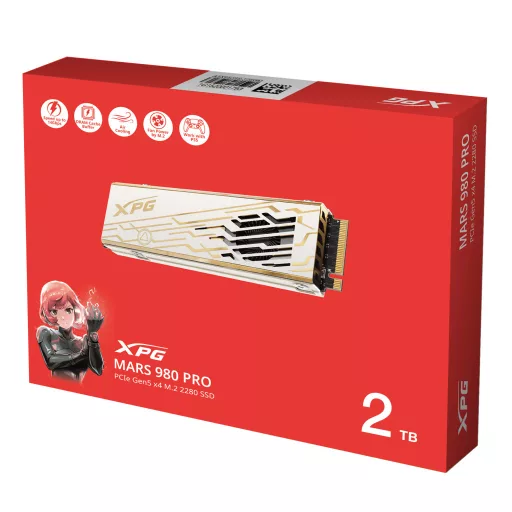 ADATA MARS 980 PRO 2 TB M.2 PCI Express 5.0 NVMe 3D NAND