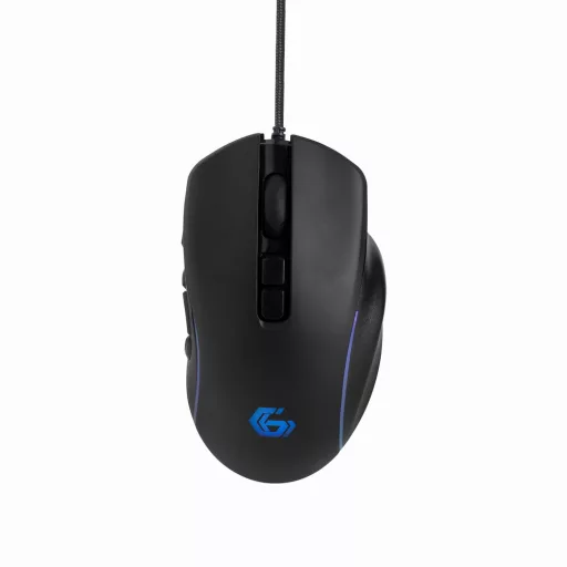 Gembird MUSG-RAGNAR-RX500 egér Játék Jobbkezes USB A típus 12000 DPI