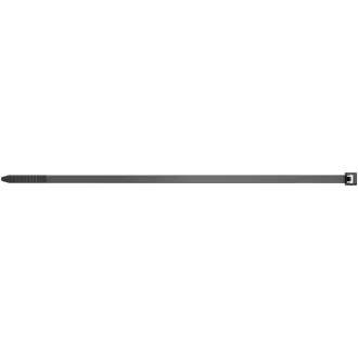   Fischer 37573 vezetékkötegelő Párhuzamos nyílású kötegelő Nejlon Fekete 100 db