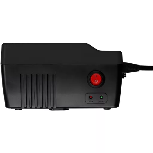 PowerWalker AVR 1000 feszültségszabályzó 3 AC kimenet(ek) 180-264 V Fekete