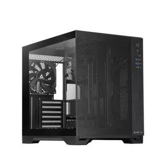 Chieftec mATX Gehäuse GM-30B-M-OP, black Kocka Fekete