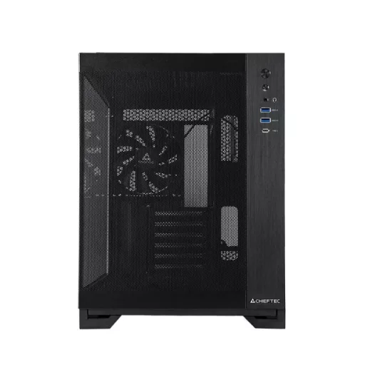 Chieftec mATX Gehäuse GM-30B-M-OP, black Kocka Fekete