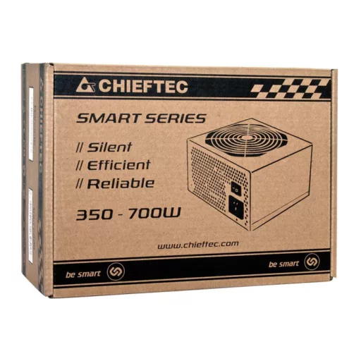 Chieftec Smart GPS-500A8 500 W 20+4 pin ATX ATX Fekete