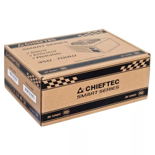 Chieftec Smart GPS-500A8 500 W 20+4 pin ATX ATX Fekete