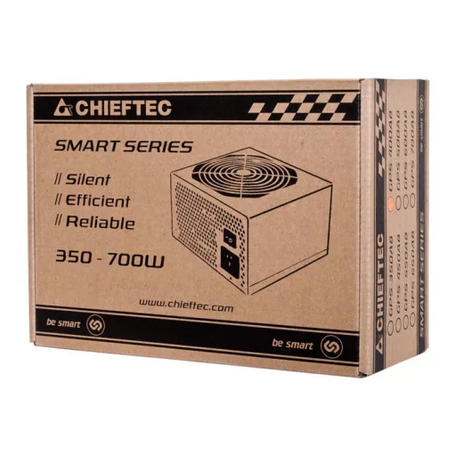 Chieftec Smart GPS-500A8 500 W 20+4 pin ATX ATX Fekete