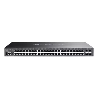   TP-Link Omada SG5452X hálózati kapcsoló Vezérelt L3 Gigabit Ethernet (10/100/1000) Fekete
