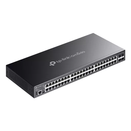 TP-Link Omada SG5452X hálózati kapcsoló Vezérelt L3 Gigabit Ethernet (10/100/1000) Fekete