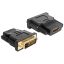 DeLOCK 65466 csatlakozó átlakító DVI 24+1 HDMI Fekete