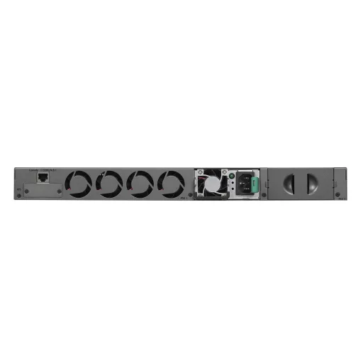 NETGEAR M4300-52G-PoE+ 1000W PSU Vezérelt L2/L3/L4 Gigabit Ethernet (10/100/1000) Ethernet-áramellátás (PoE) támogatása 1U Fekete