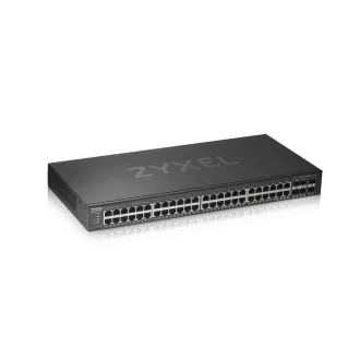   Zyxel GS1920-48V2 Vezérelt Gigabit Ethernet (10/100/1000) Fekete