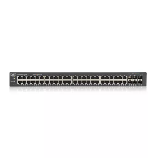 Zyxel GS1920-48V2 Vezérelt Gigabit Ethernet (10/100/1000) Fekete