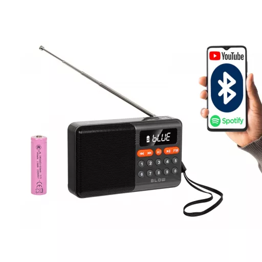 Portable analog AM/FM Bluetooth RA18