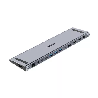 UNITEK 4K KVM DOCKING STATION, USB-C, HDMI WITH STAND