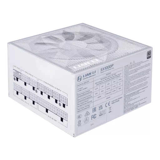 Lian Li SX1000P 1000 W 20+4 pin ATX ATX Fehér