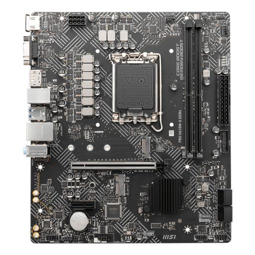 MSI PRO H610M-G DDR4 Intel H610 LGA 1700 Micro ATX