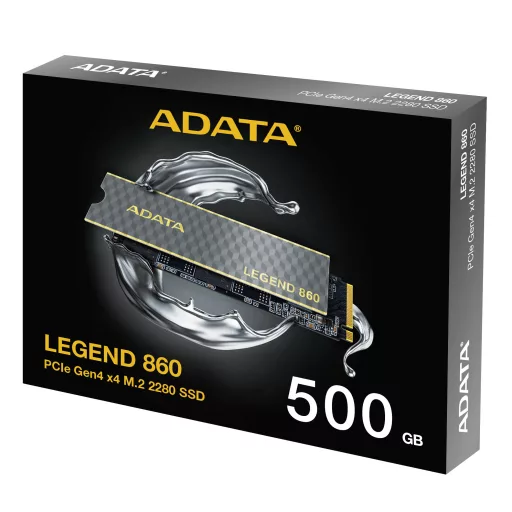 ADATA LEGEND 860 SLEG-860-500GCS 500 GB M.2 PCI Express 4.0 NVMe 3D NAND