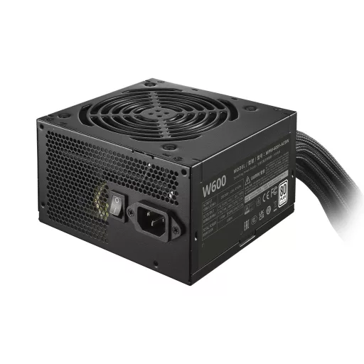 Cooler Master Elite NEX White 600 600 W 24-pin ATX ATX Fekete