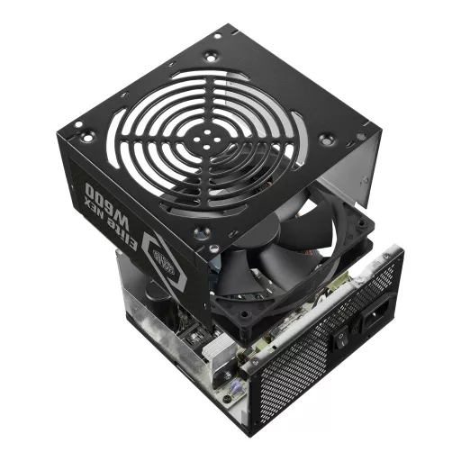 Cooler Master Elite NEX White 600 600 W 24-pin ATX ATX Fekete