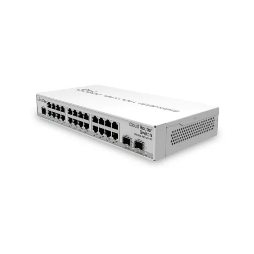 Mikrotik CRS326-24G-2S+IN hálózati kapcsoló Vezérelt Gigabit Ethernet (10/100/1000) Ethernet-áramellátás (PoE) támogatása Fehér
