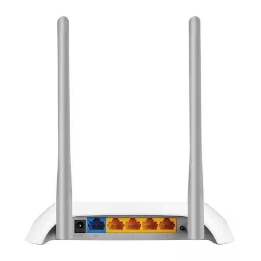 TP-Link TL-WR840N vezetéknélküli router Fast Ethernet Egysávos (2,4 GHz) Szürke, Fehér
