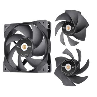  Thermaltake SWAFAN GT12 Számítógép ház Hűtő 12 cm Fekete 3 db