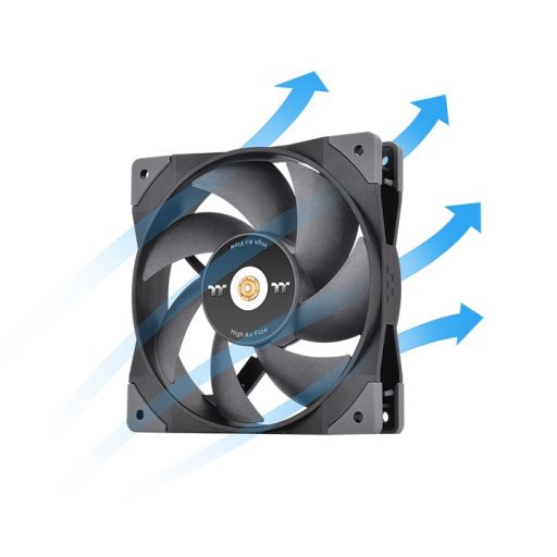 Thermaltake SWAFAN GT12 Számítógép ház Hűtő 12 cm Fekete 3 db