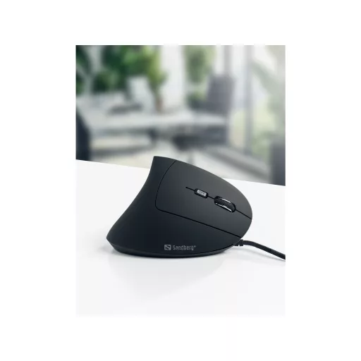 Sandberg 630-14 egér Irodai Jobbkezes USB A típus Optikai 2400 DPI