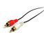StarTech.com 0.92m, 3.5mm/2xRCA, M/M audio kábel 0,92 M Fekete