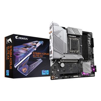   GIGABYTE B760M AORUS ELITE AX Intel B760 Express LGA 1700 Micro ATX