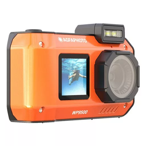 AgfaPhoto Realishot WP9500 fényképezőgép sportfotózáshoz 24 MP 5K Ultra HD CMOS 25,4 / 3,06 mm (1 / 3.06") 220 g