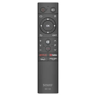   Savio RC-22 távirányító Vezeték nélküli infravörös TV