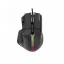 White Shark MARROK Black egér Irodai Jobbkezes USB A típus Optikai 12000 DPI