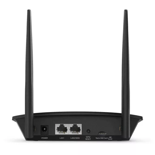 TP-Link TL-MR100 vezetéknélküli router Fast Ethernet Egysávos (2,4 GHz) 4G Fekete