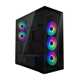 ARCTIC Xtender (Mirror Black) Midi Tower Fekete