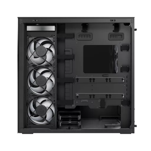 ARCTIC Xtender (Mirror Black) Midi Tower Fekete