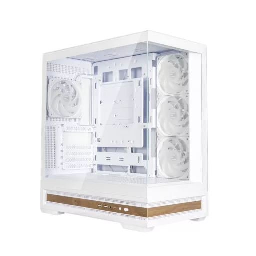 Zalman P40 NAMU WHITE Midi Tower Fehér
