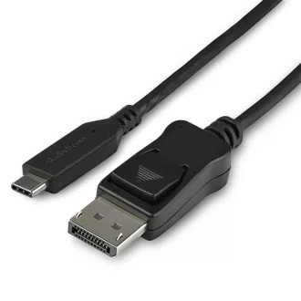   StarTech.com CDP2DP141MB video átalakító kábel 1 M DisplayPort USB C-típus Fekete