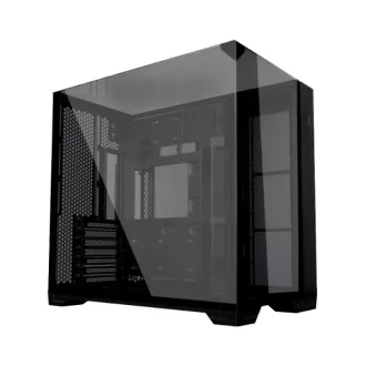 Lian Li 011 Vision COMPACT Tower Fekete