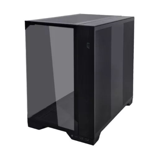 Lian Li 011 Vision COMPACT Tower Fekete