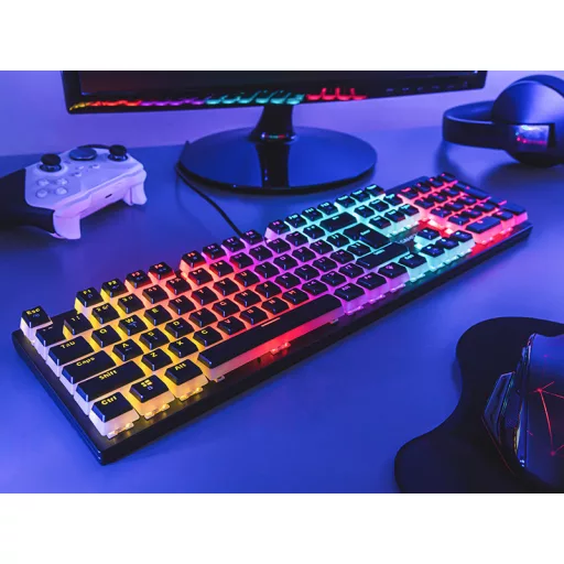 Tracer Unique billentyűzet Játék USB QWERTY Angol Fekete