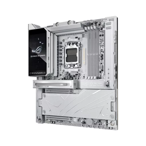 ASUS ROG CROSSHAIR X870E GLACIAL AMD X870E Socket AM5 Extended ATX