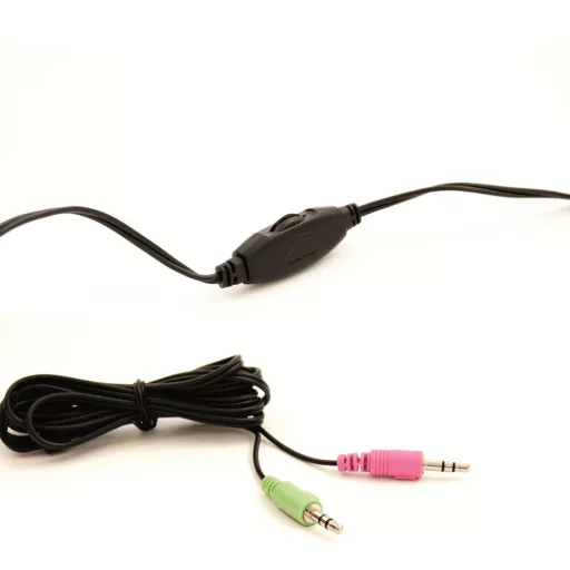 Ewent EW3563 fejhallgató és headset Vezetékes Fejpánt Hívás/zene Fekete