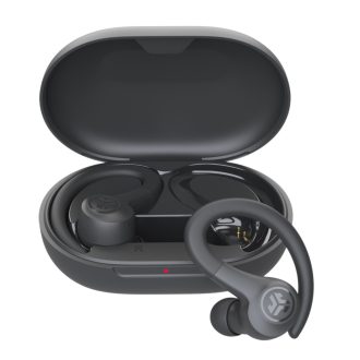   JLab Go Air Sport True Wireless Headset True Wireless Stereo (TWS) Fülre akasztható Bluetooth Grafit
